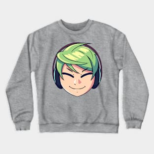 Headphone Boy Crewneck Sweatshirt